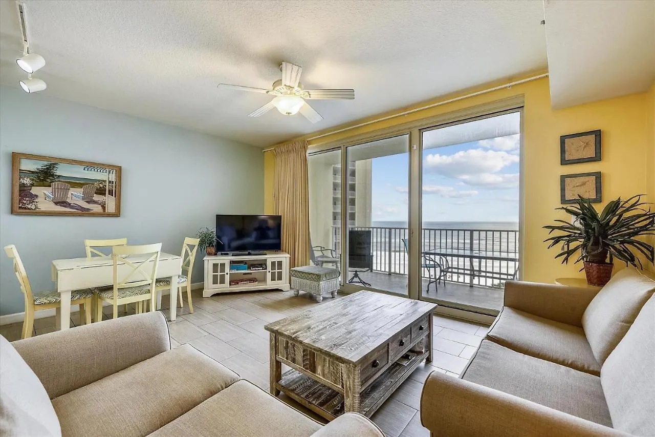 Apartment Shores Of Panama 821-2 Bd 3Ba, Sleeps 8! Updated, No Carpet! Free Fun! Condo Panama City Beach
